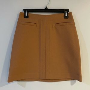 H&M tan A-Line Skirt, Size 6